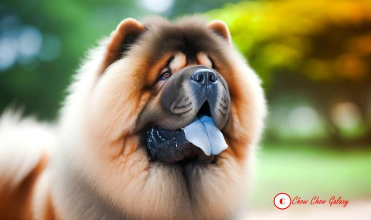 Chow Chow Tongue - Blue Black Color