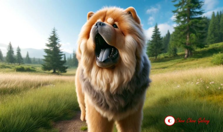 Chow Chow Barking