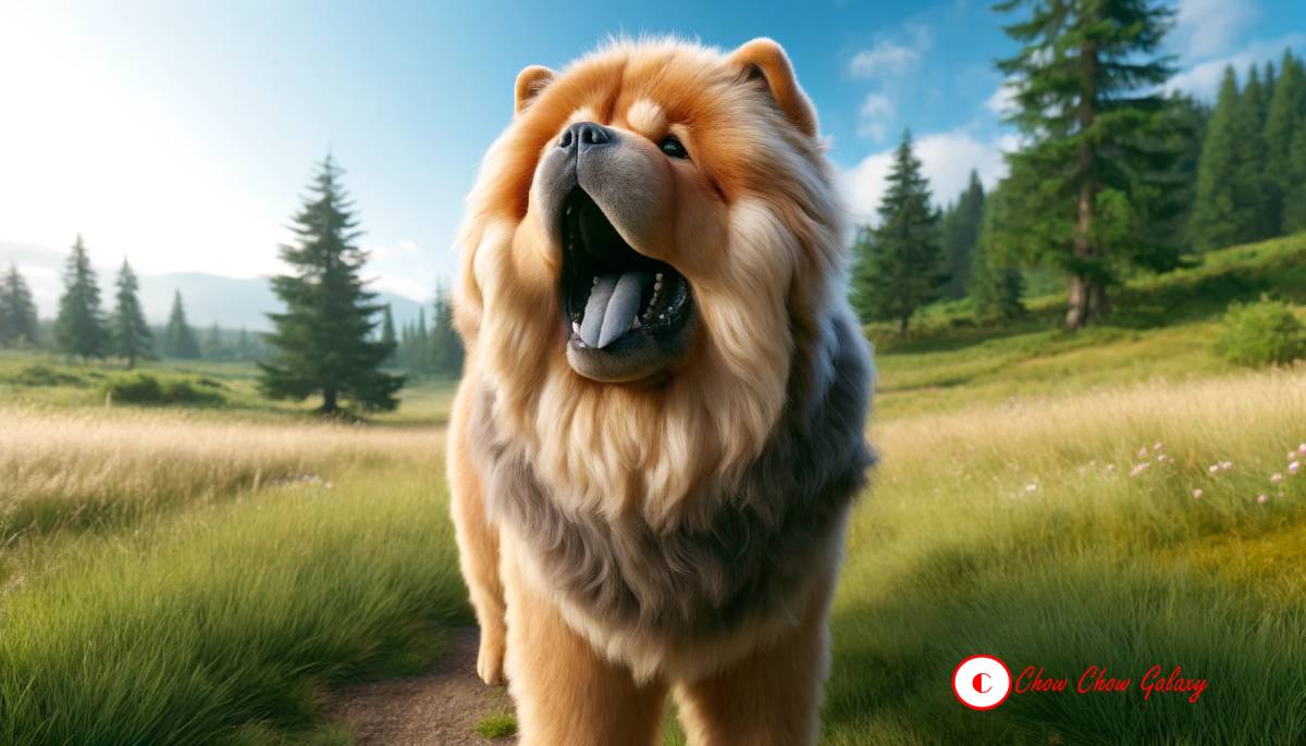Chow Chow Barking